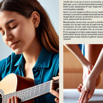 Here are two image prompts based on the provided text, focusing on different facets of music therapy: