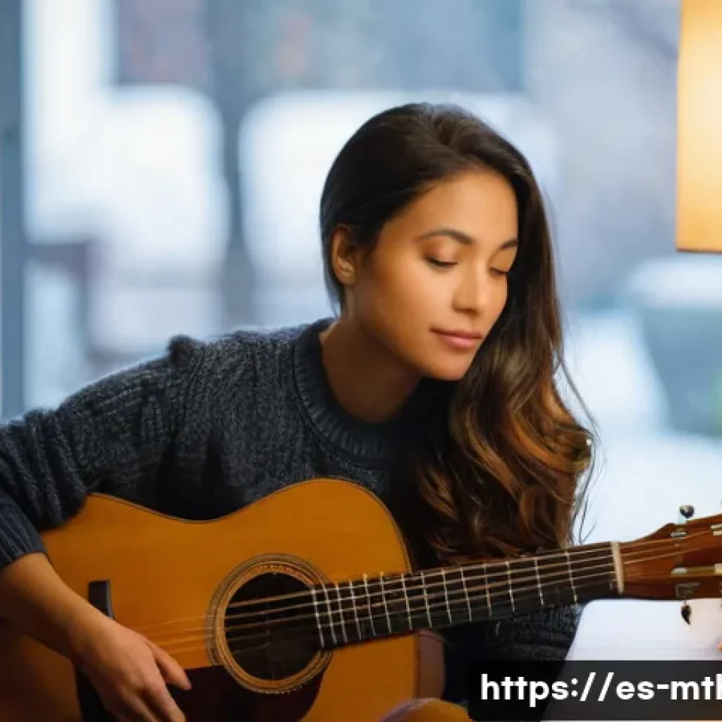 음악테라피사 업무일지 작성법 - **Prompt:** A female music therapist, in her late 30s, with a warm and empathetic expression, sits c...